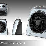 Hot Wire Heater with Rotating Grill