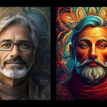 Variations of me in Adobe Firefly