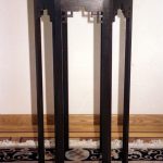 Mahogany stand